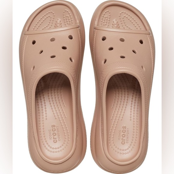 Crocs Tan Slip-On - Picture 4 of 5